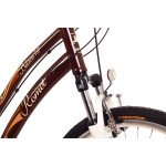 Mestský bicykel 26" Romet Belleco hnedý 18" 